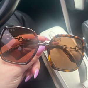 Gucci Women's Tortoise Sunglasses